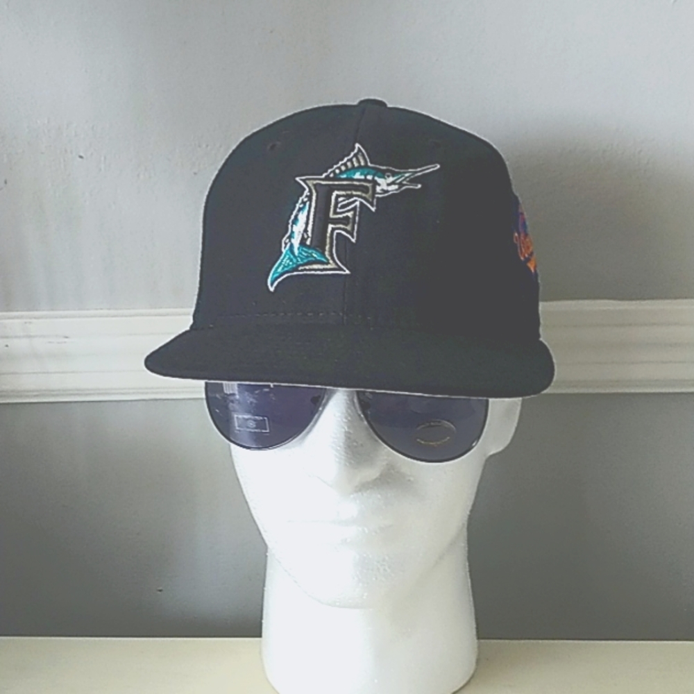 Florida Marlins Hat New Era 1997 World Series On-Field 59Fifty Fitted 71/4 USA
